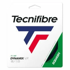 Tecnifibre Dynamix VP 18L Squash String (Black)
