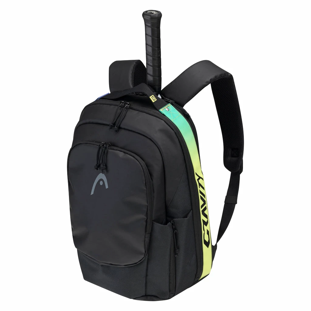 Head R-PET Gravity Backpack Racquet Bag (Black) 1 Head R-PET Gravity Backpack Racquet Bag (Black)