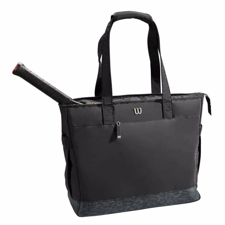 Wilson Women's Tote Racquet Bag (Black) 1 Wilson Women's Tote Racquet Bag (Black)