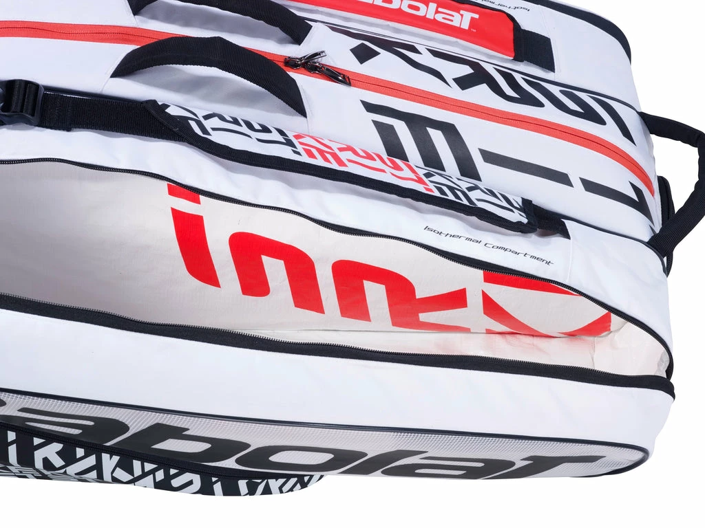 Babolat Pure Strike 12 Pack Racquet Bag (White) - Image 5