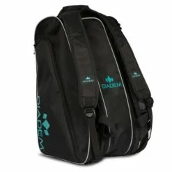 Diadem Icon Pickleball Paddle Bag (Black/Teal)