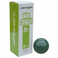 Dunlop Compete Junior Squash Balls 3 Pack