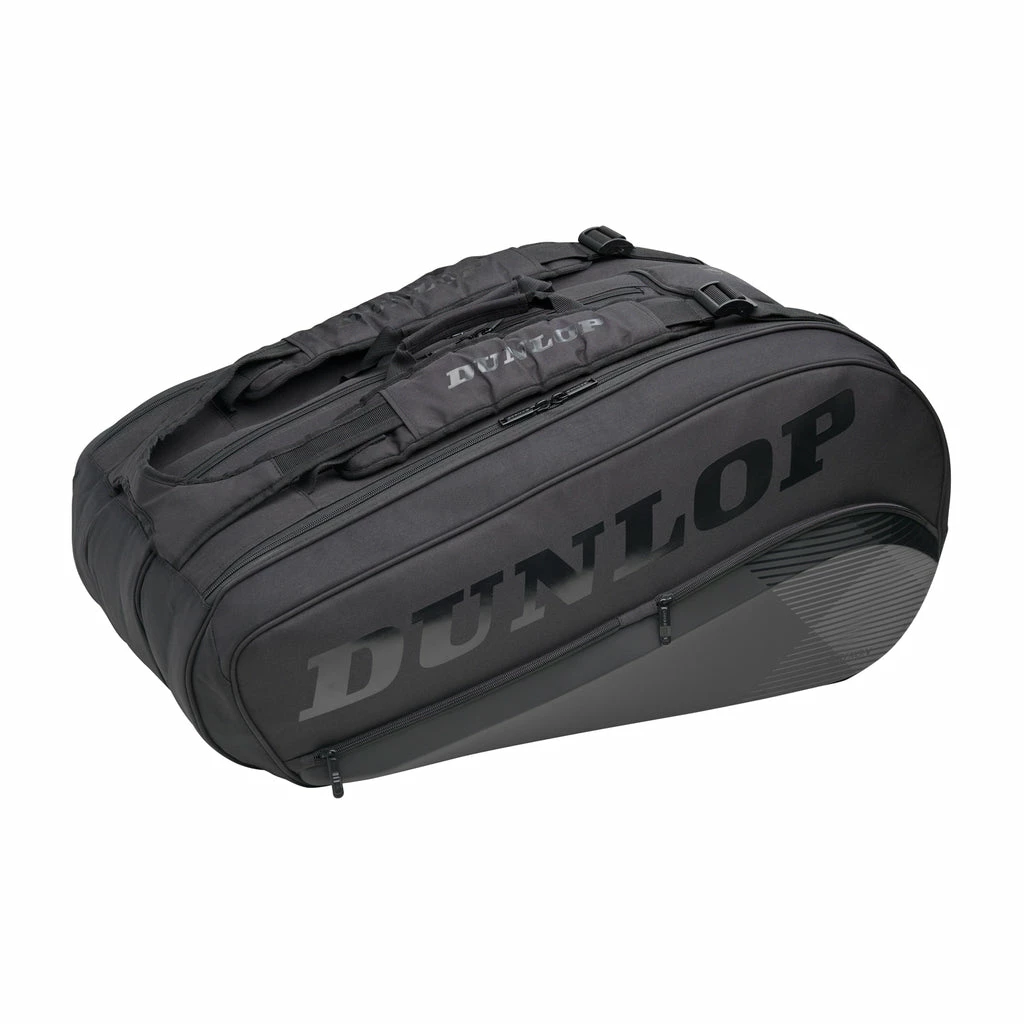 Dunlop CX Performance Thermo 8 Pack Racquet Bag (Black) 1 Dunlop CX Performance Thermo 8 Pack Racquet Bag (Black)