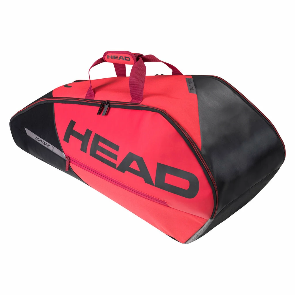 Head Tour Team Combi 6 Pack Racquet Bag (Black/Red) - Image 2