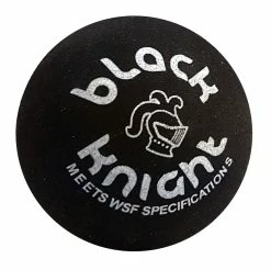 Black Knight Tru-Bounce Double Yellow Dot Squash Ball