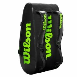 Wilson Super Tour 15 Pack Racquet Bag (Black/Green) 11 Wilson Super Tour 15 Pack Racquet Bag (Black/Green) -Yonex Shop WR8004101001 Super Tour 3 Comp BKGR Stand Up 1024x1024