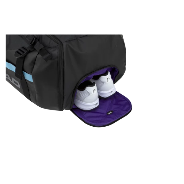 Head R-PET Gravity Duffel 12 Pack Racquet Bag (Black) 5 Head R-PET Gravity Duffel 12 Pack Racquet Bag (Black) - Image 5