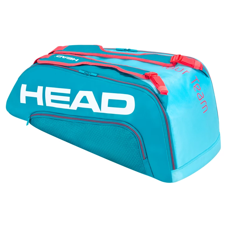 Head Tour Team Supercombi 9 Pack Racquet Bag (Blue/Pink) - Image 3